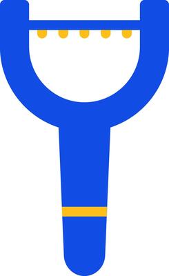Peeler Flat Two Color Icon