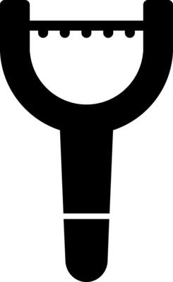 Peeler Glyph Icon