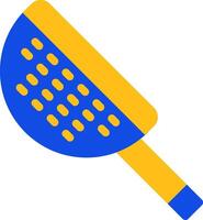 Strainer Flat Two Color Icon vector