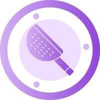 Strainer Glyph Gradient Icon vector