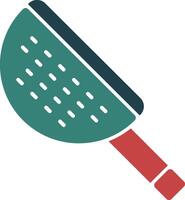 Strainer Glyph Two Color Icon vector