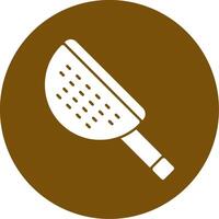 Strainer Line Circle Icon vector