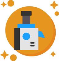 Juicer Tailed Color Icon vector