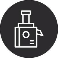 Juicer Inverted Icon vector