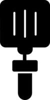 Spatula Glyph Icon vector