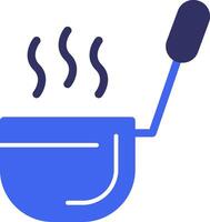 Ladle Solid Two Color Icon vector