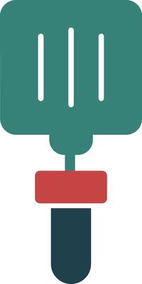 Spatula Glyph Two Color Icon