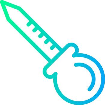 baster lineal degradado icono vector