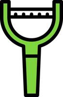 Peeler Line Filled Icon vector