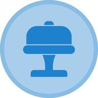 Cake Stand Multicolor Circle Icon vector