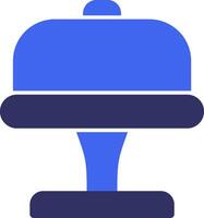 Cake Stand Solid Two Color Icon vector