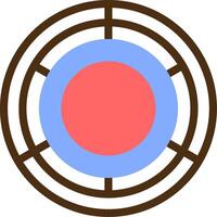 Trivet Color Filled Icon vector