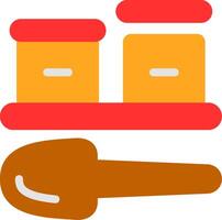 Condiment Set Flat Icon vector