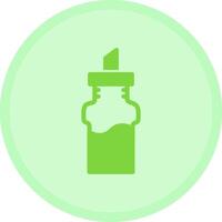 Oil and Vinegar Set Multicolor Circle Icon vector