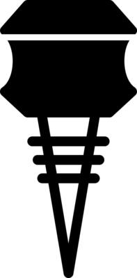 Wine Stopper Glyph Icon