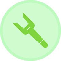 Pickle Fork Multicolor Circle Icon vector