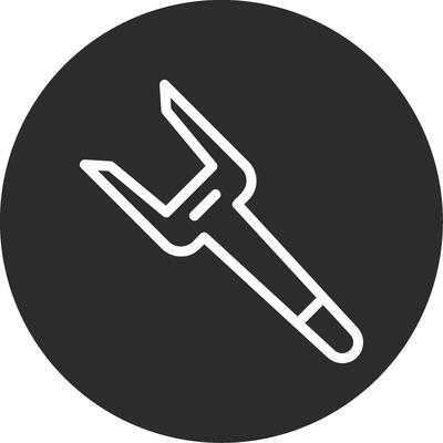 Pickle Fork Inverted Icon