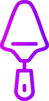 Pie Server Linear Gradient Icon vector