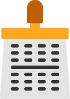 Cheese Grater Flat Icon vector