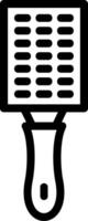 Lemon Zester Line Icon vector