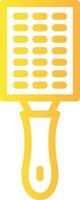 Lemon Zester Linear Gradient Icon vector