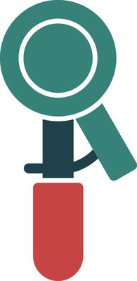 Ice Cream Scoop Glyph Two Color Icon