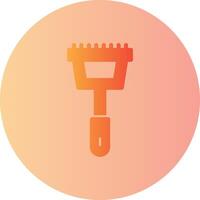 Potato Masher Gradient Circle Icon vector