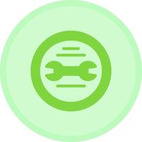 Badge Multicolor Circle Icon vector