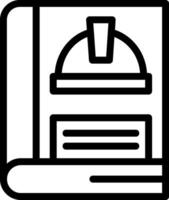 Book Line Icon vector