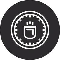 Coffee Break Inverted Icon vector