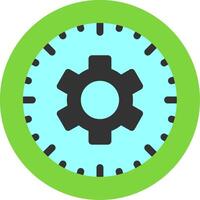 Time Management Flat Icon vector