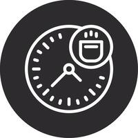 Coffee Break Inverted Icon vector