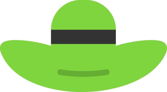 Hat Flat Icon vector