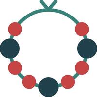 pulsera glifo icono de dos colores vector