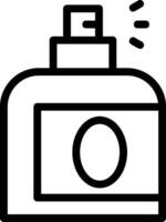 Perfume Line Icon vector