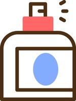 Perfume Color Filled Icon vector