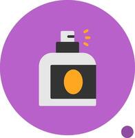 Perfume Flat Shadow Icon vector