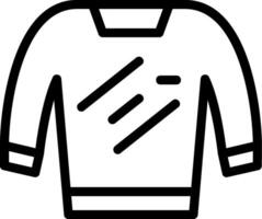 Sweater Line Icon vector