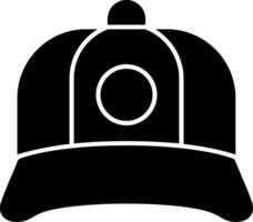 Cap Glyph Icon vector