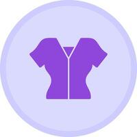 Blouse Multicolor Circle Icon vector