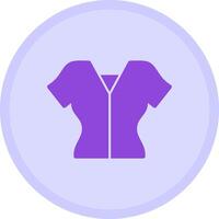 Blouse Multicolor Circle Icon vector