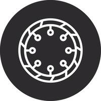 Bangle Inverted Icon vector