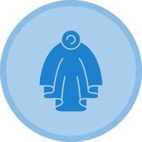 Veil Multicolor Circle Icon vector