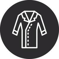 Trench Coat Inverted Icon vector