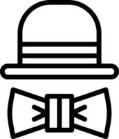 Ascot Line Icon vector