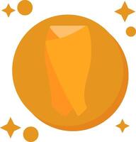 Sarong Tailed Color Icon vector