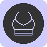 Bandeau Linear Round Icon vector