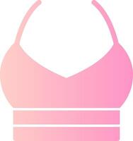 bandeau sólido multi degradado icono vector