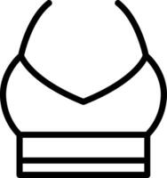 Bandeau Line Icon vector