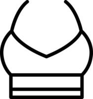 Bandeau Line Icon vector